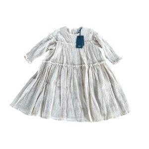 Kipp Textured Dress In Stone